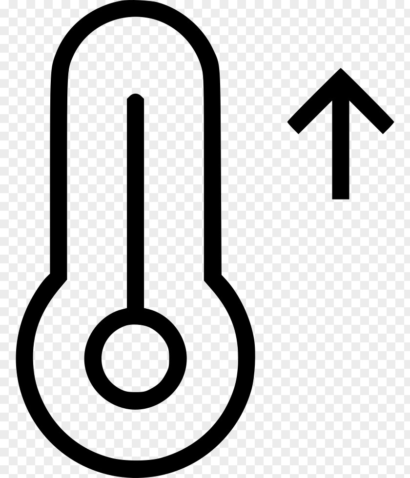Line Art Symbol Thermometer PNG