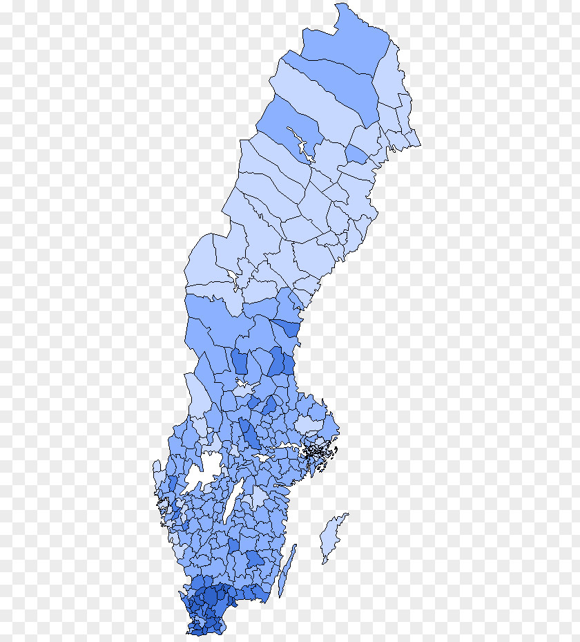 Map County Councils Of Sweden Region Comitatele Suediei PNG