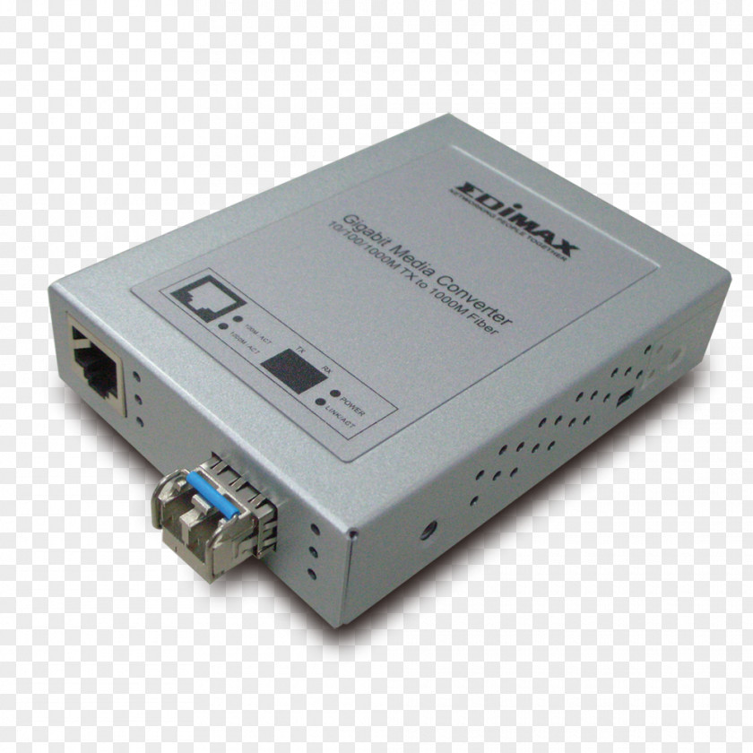 10 Gigabit Ethernet 1000BASE-T Fiber Media Converter IEEE 802.3 PNG