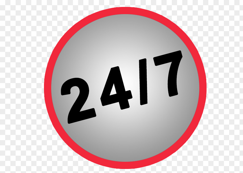 24 7 Service Logo Brand PNG