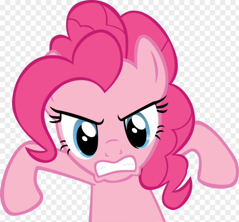 Angry Vector Pinkie Pie YouTube Rainbow Dash Pony Applejack PNG
