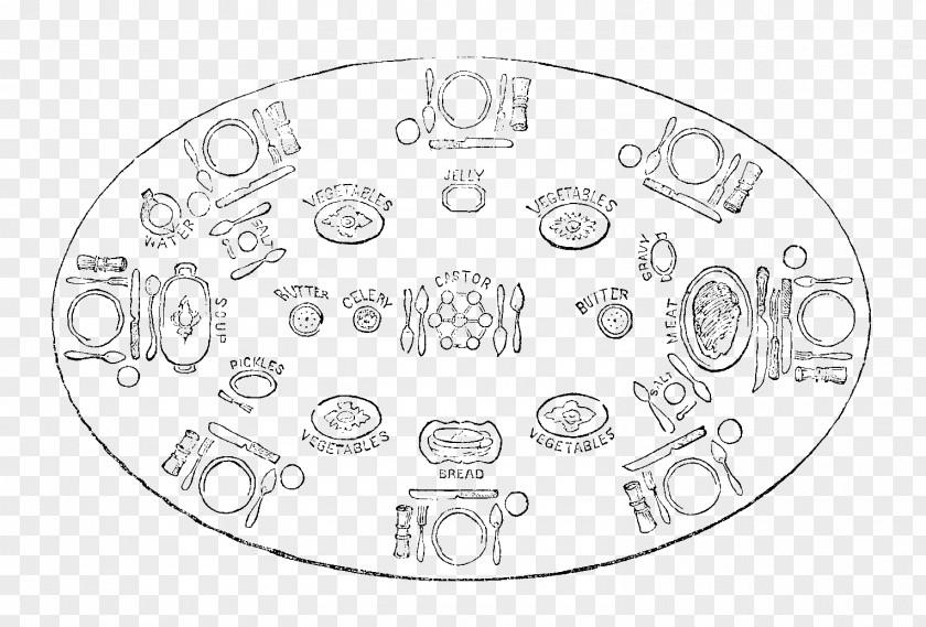 Art Design Of Tea Restaurant Table Setting Dining Room Matbord Manners PNG