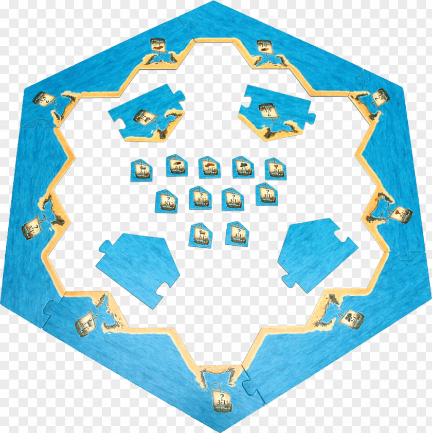 Seafarers Catan Family Edition Board Game Dice PNG