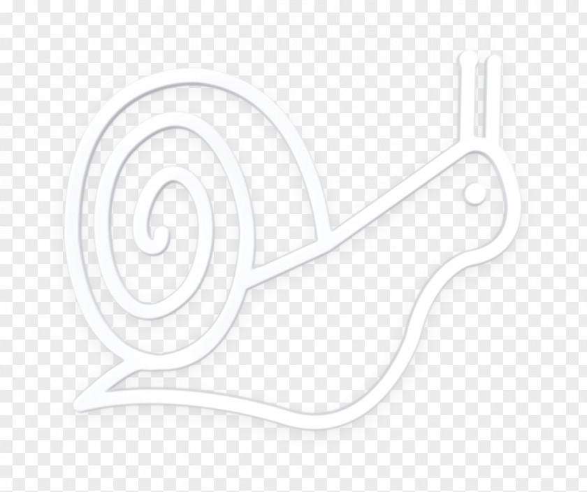 Snails And Slugs Blackandwhite Graphic Design Icon PNG