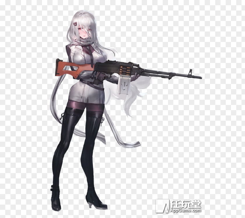 Ak 47 Girls' Frontline AK-47 Izhmash PK Machine Gun Firearm PNG