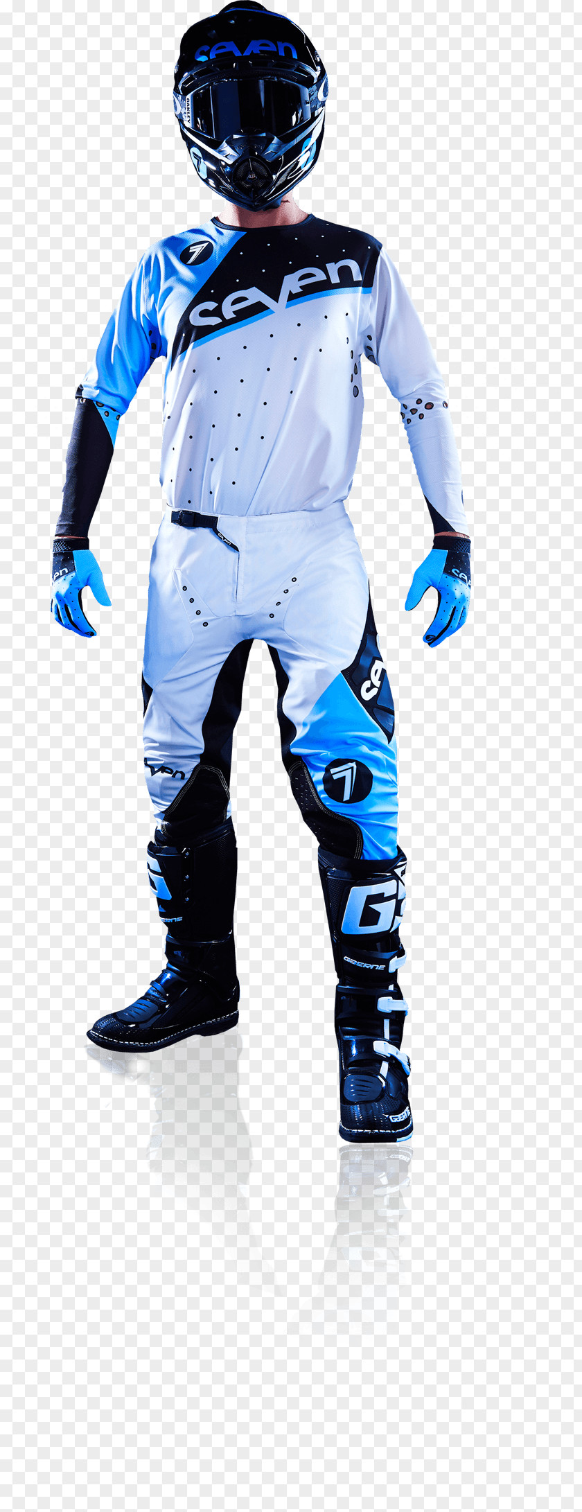 Motocross Jersey Pants Blue Clothing PNG