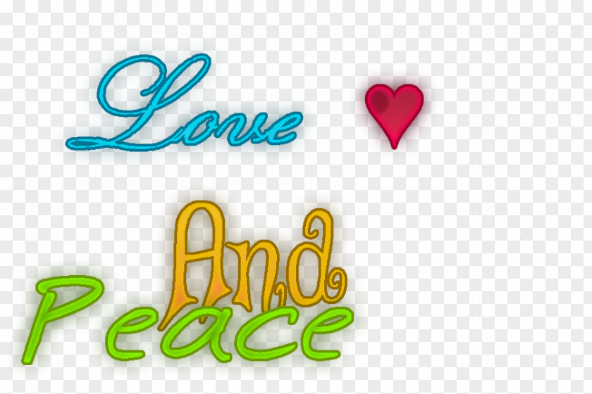 Peace And Love Logo Brand Font PNG