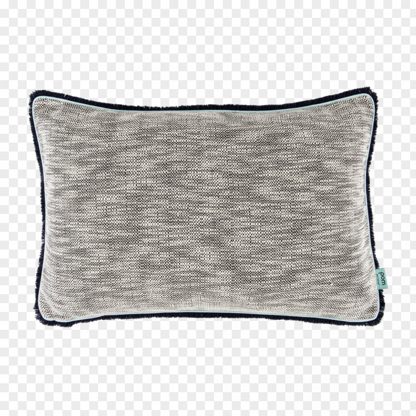 Pillow Throw Pillows Cotton Cushion Black PNG