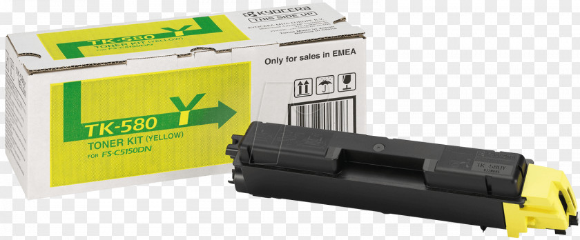 Printer Kyocera 1T02JZAEU0 Original TK865Y Yellow Toner Cartridge Electronics PNG