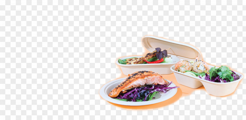 Salad Take-out Food Packaging And Labeling Biodegradation PNG