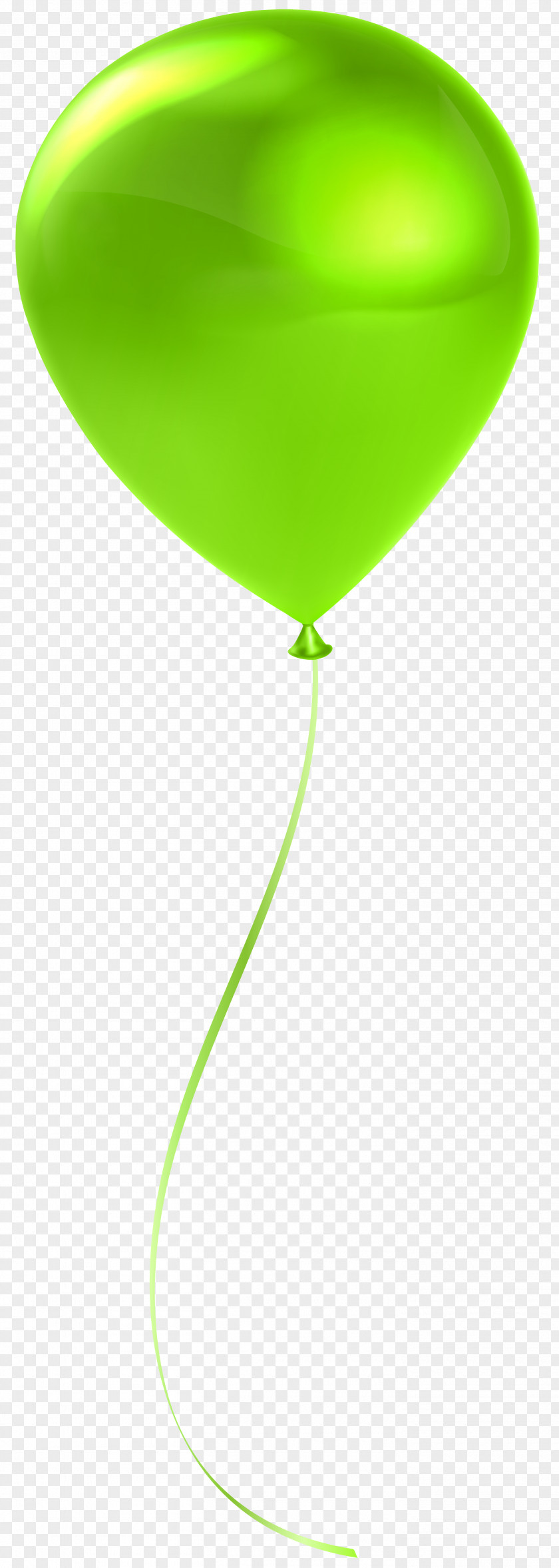 Single Lime Balloon Transparent Clip Art Green Pink Heart PNG