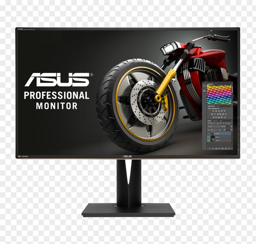 4K Resolution Computer Monitors IPS Panel High-definition Television ASUS PNG