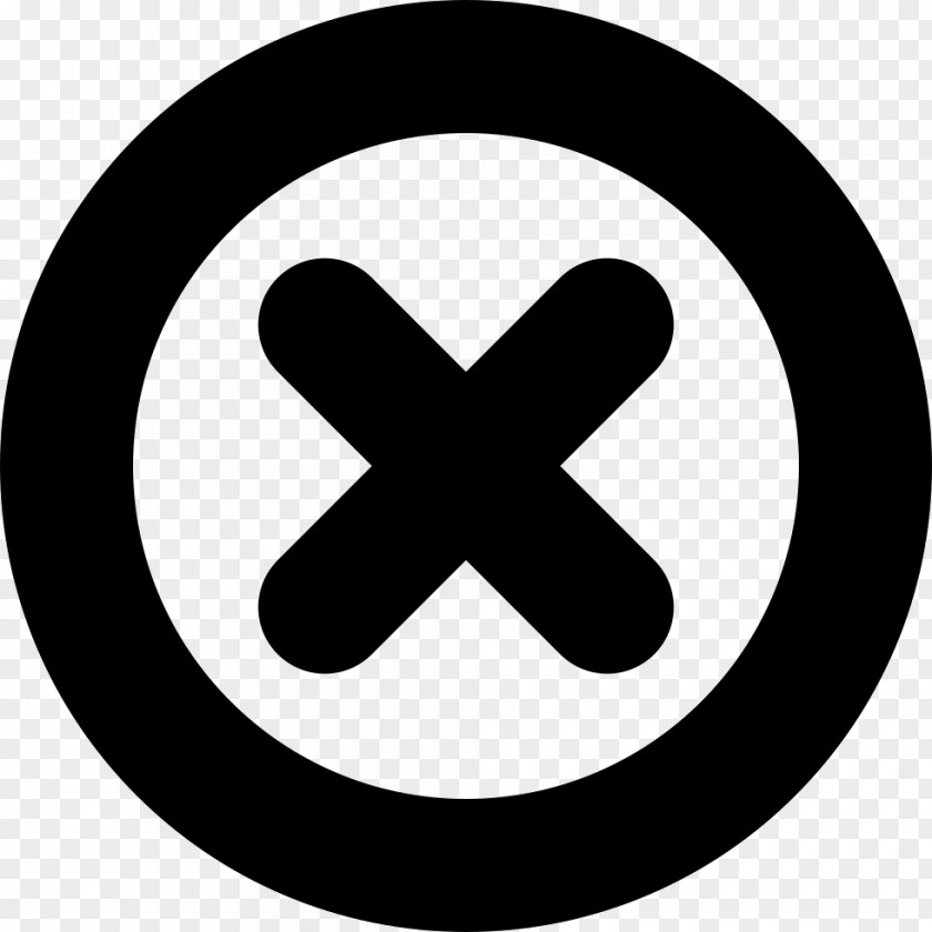 Delete Button Copyleft Free Art License Logo Copyright PNG