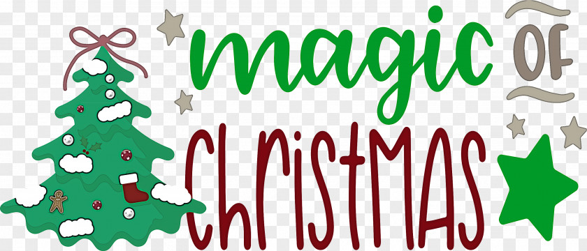 Magic Of Christmas PNG