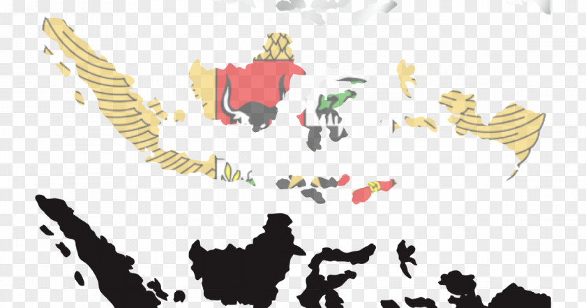 Map Indonesian Flag Of Indonesia PNG