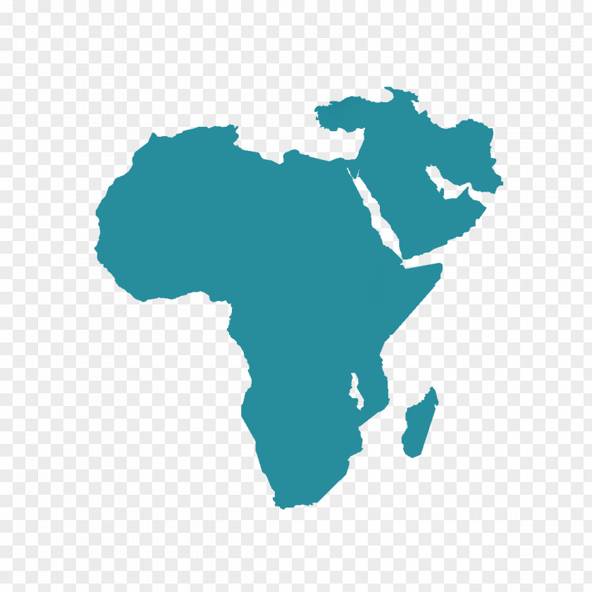 Map Of Africa Europe PNG