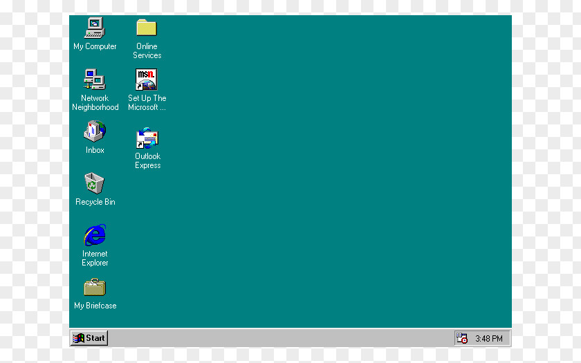 Microsoft Windows 95 Operating Systems 1.0 3.0 PNG