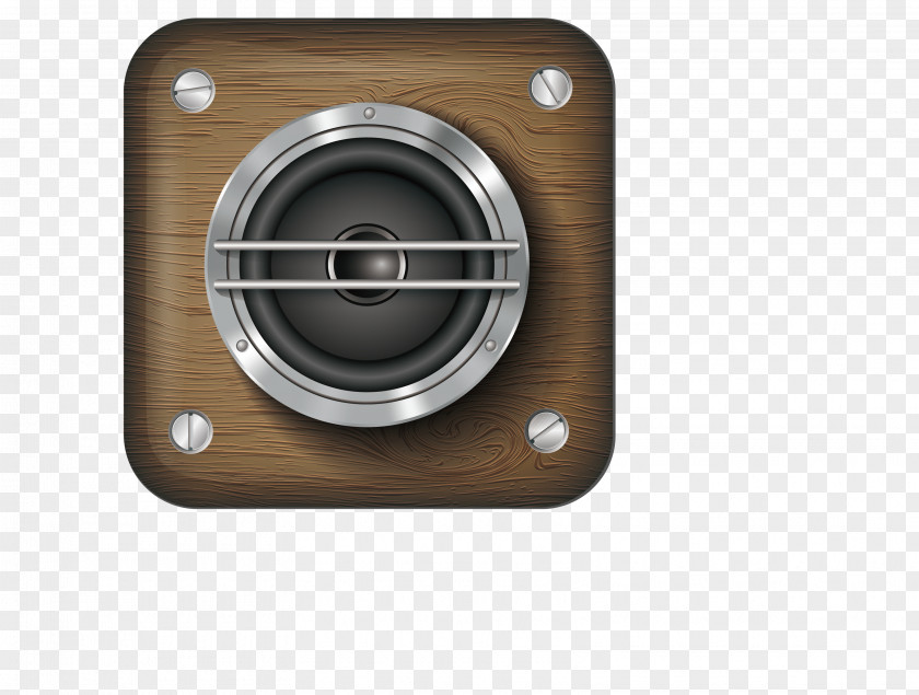 Nail Horn Loudspeaker PNG