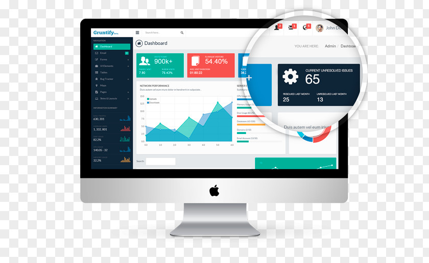 Software Developers Responsive Web Design Template Bootstrap Laravel HTML PNG