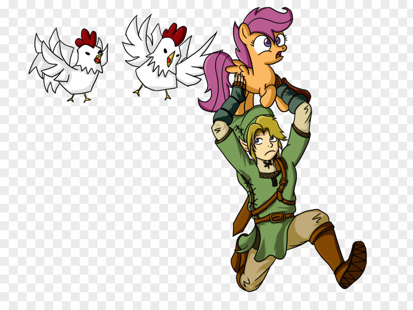 The Legend Of Zelda My Little Pony Princess Rainbow Dash PNG
