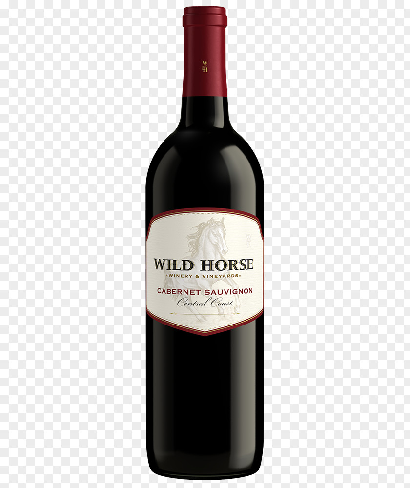 White Wine Bottle Cabernet Sauvignon Blanc Wild Horse Winery & Vineyards Red PNG