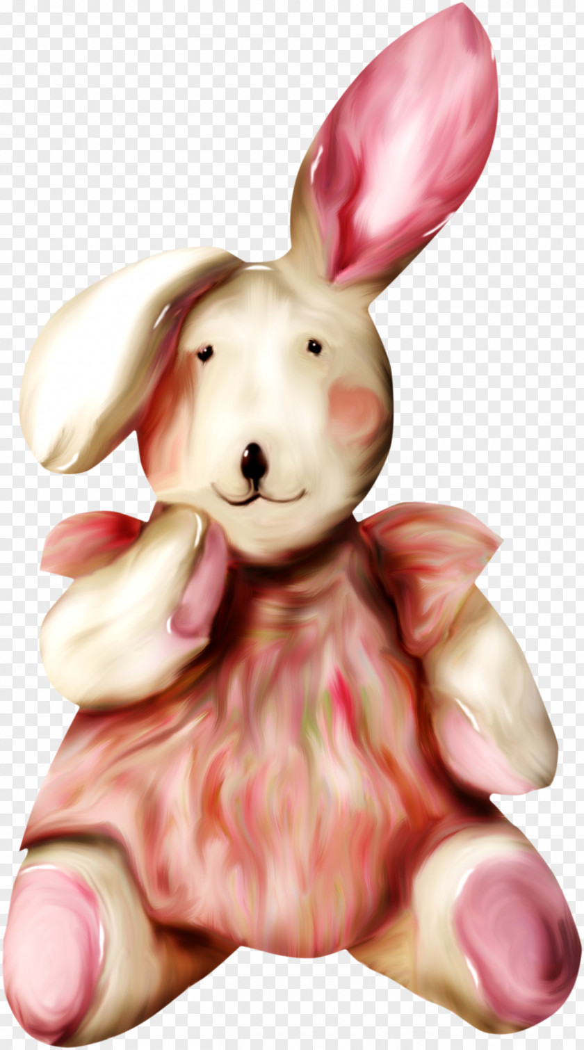 Beautiful Love Bunny Card Easter Rabbit PNG