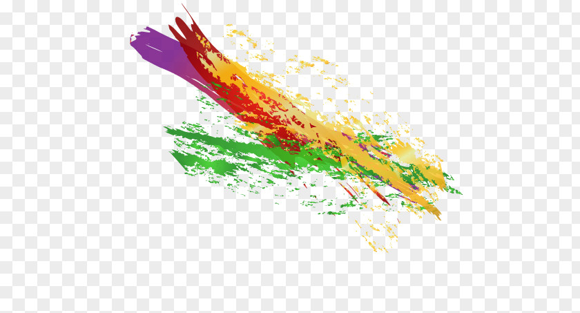Colorful Paint Ink PNG