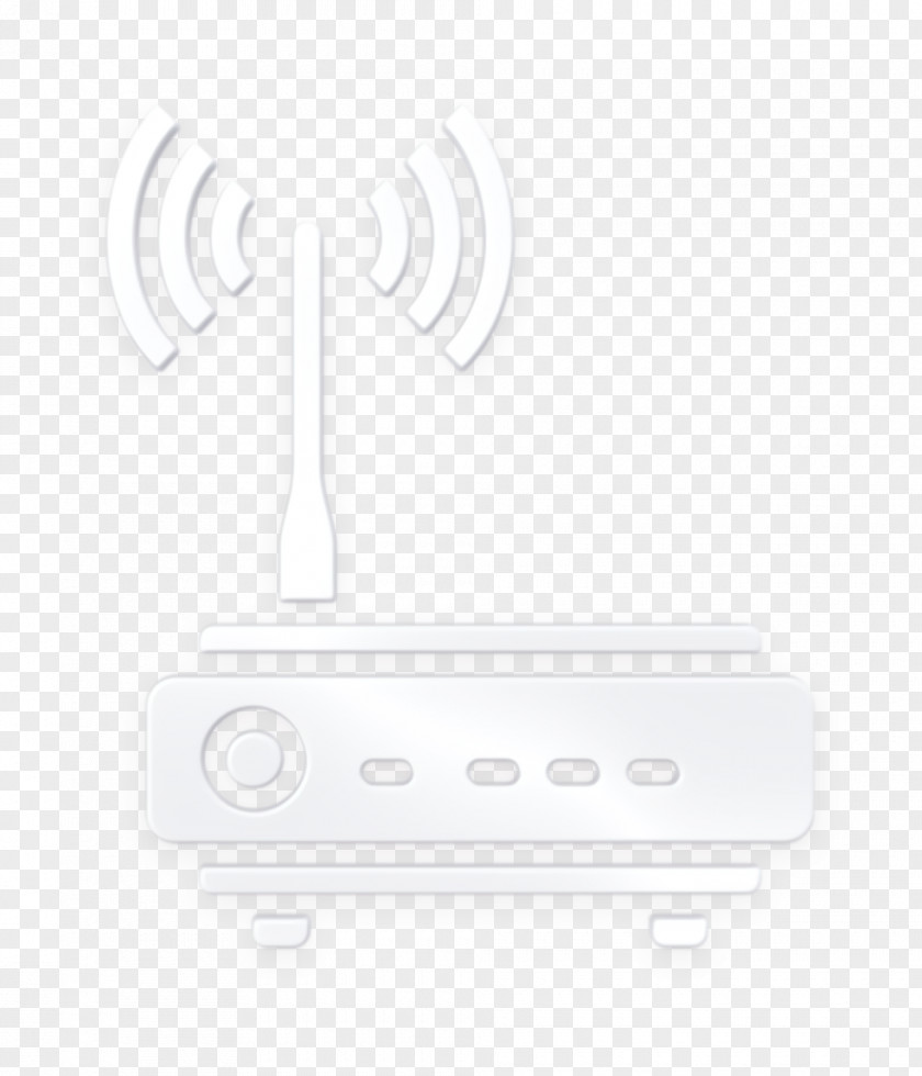 Electronic Device Wireless Router Antenna Icon Double Internet PNG