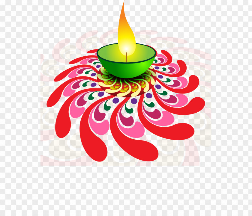 Hand-painted Pattern Red Candle Diwali WhatsApp Happiness Wish Bandi Chhor Divas PNG