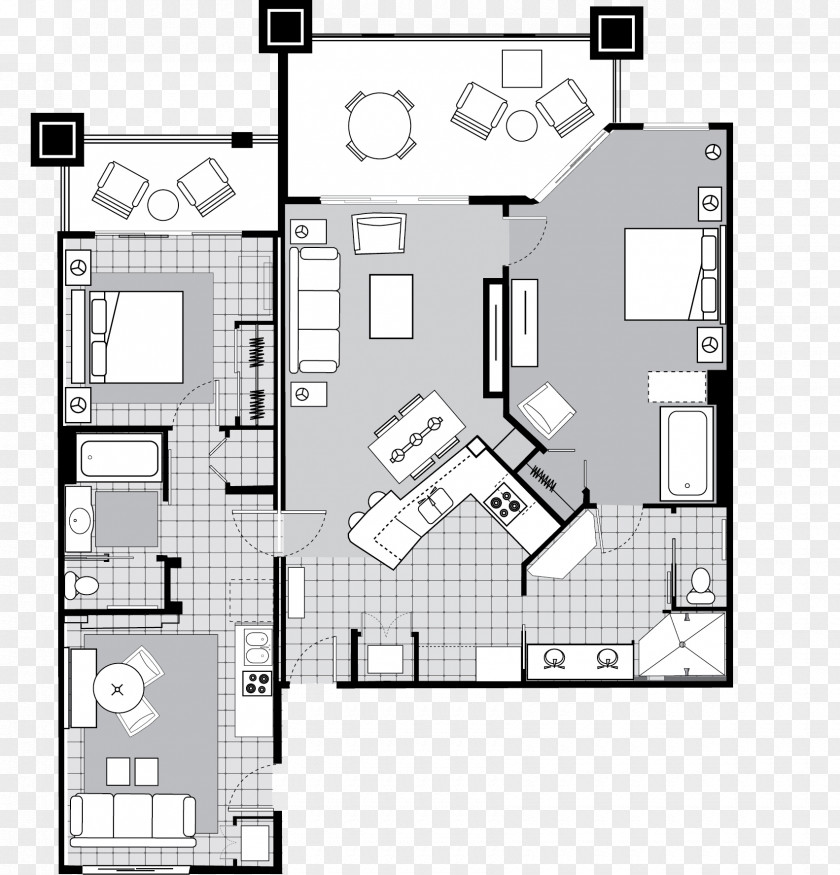 House Floor Plan Architecture Branson PNG