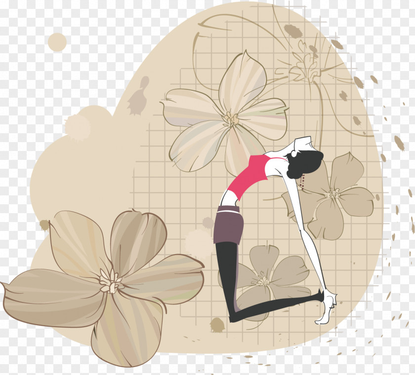 Illustrations Yoga Desktop Wallpaper Woman PNG