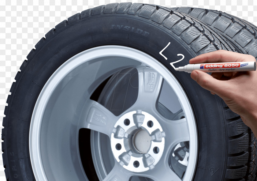 Pen Marker Edding Paint Tire PNG