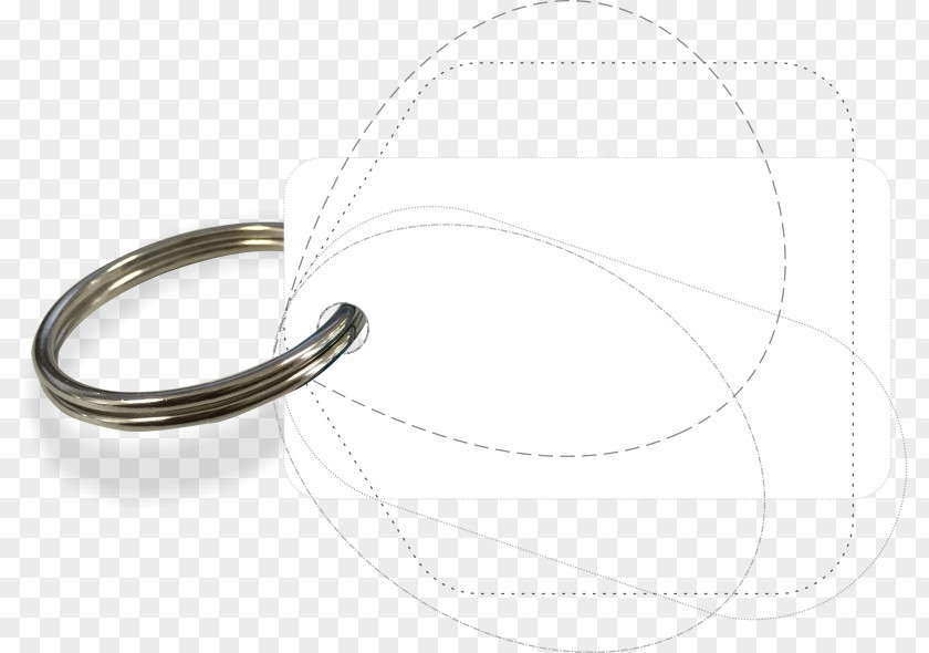 Silver Body Jewellery Material PNG