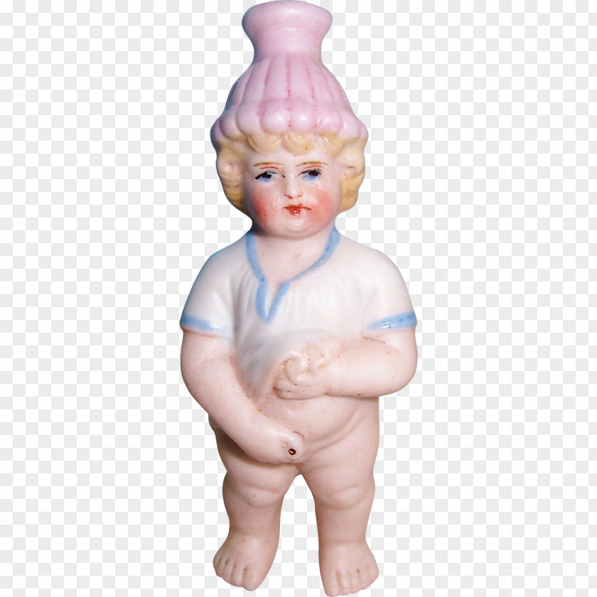 Doll Figurine Infant Bisque Urination PNG