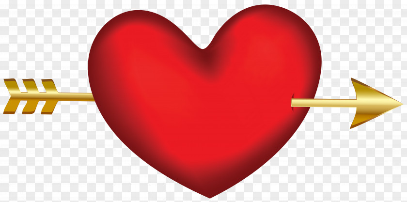 Heart With Arrow Transparent Clip Art Image Hearts And Arrows PNG