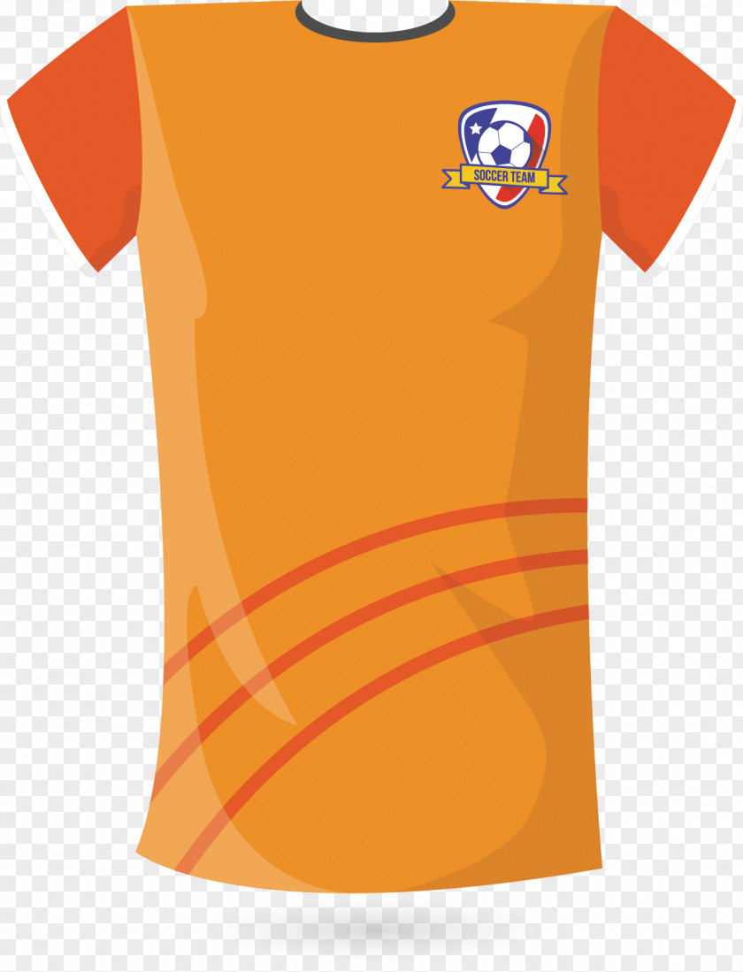 Orange Jerseys Vector PNG