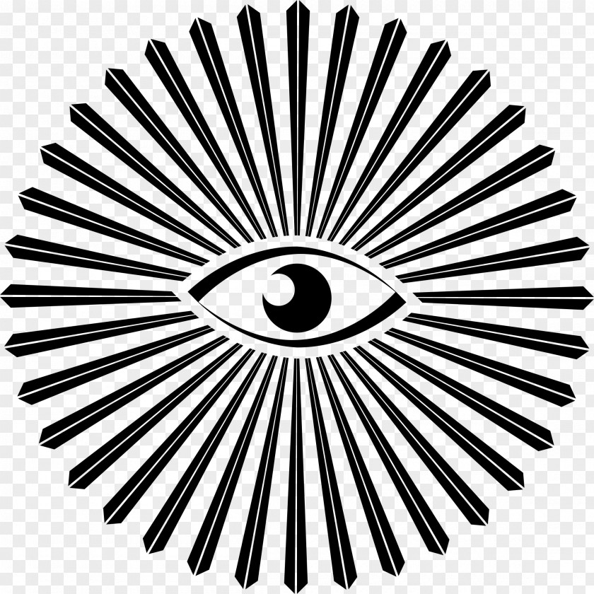 Rays Eye Of Providence Symbol Clip Art PNG