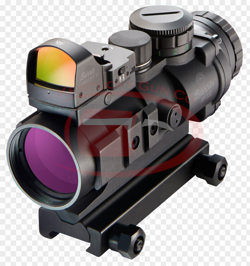 Red Dot Sight Ballistics Reflector Optics PNG