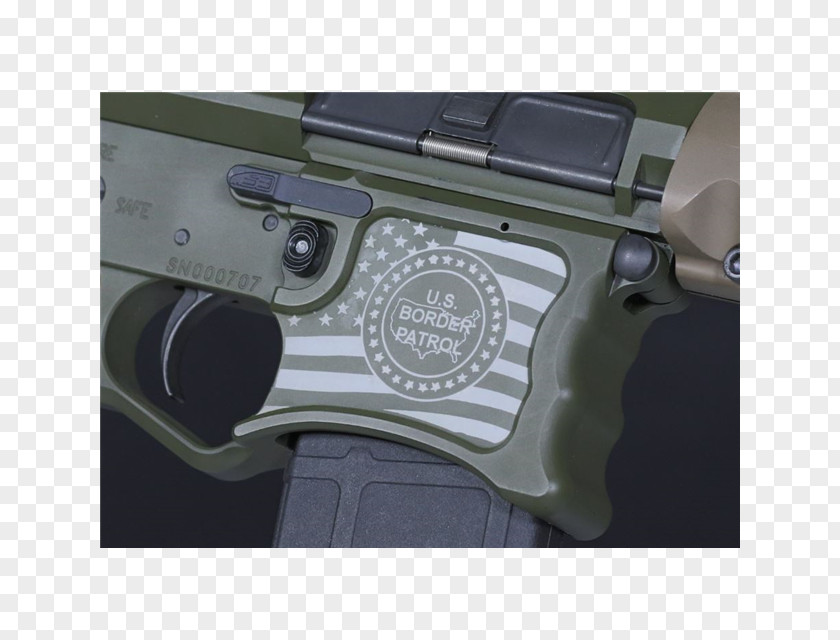 Trigger Firearm Airsoft Guns Rifle PNG Rifle, border patrol agent clipart PNG