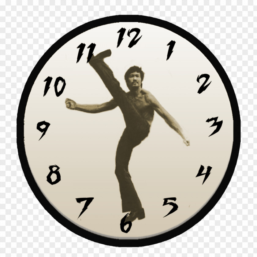 Bruce Lee Time & Attendance Clocks Zone Digital Clock PNG