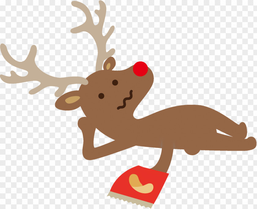 Elk Animal Figure Reindeer Christmas PNG