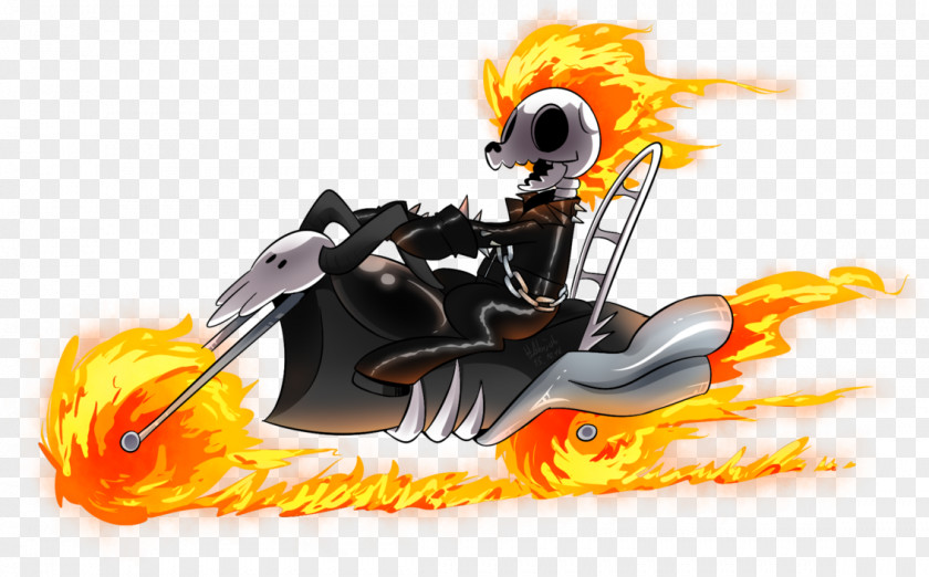 Ghost Rider Johnny Blaze DeviantArt Work Of Art PNG