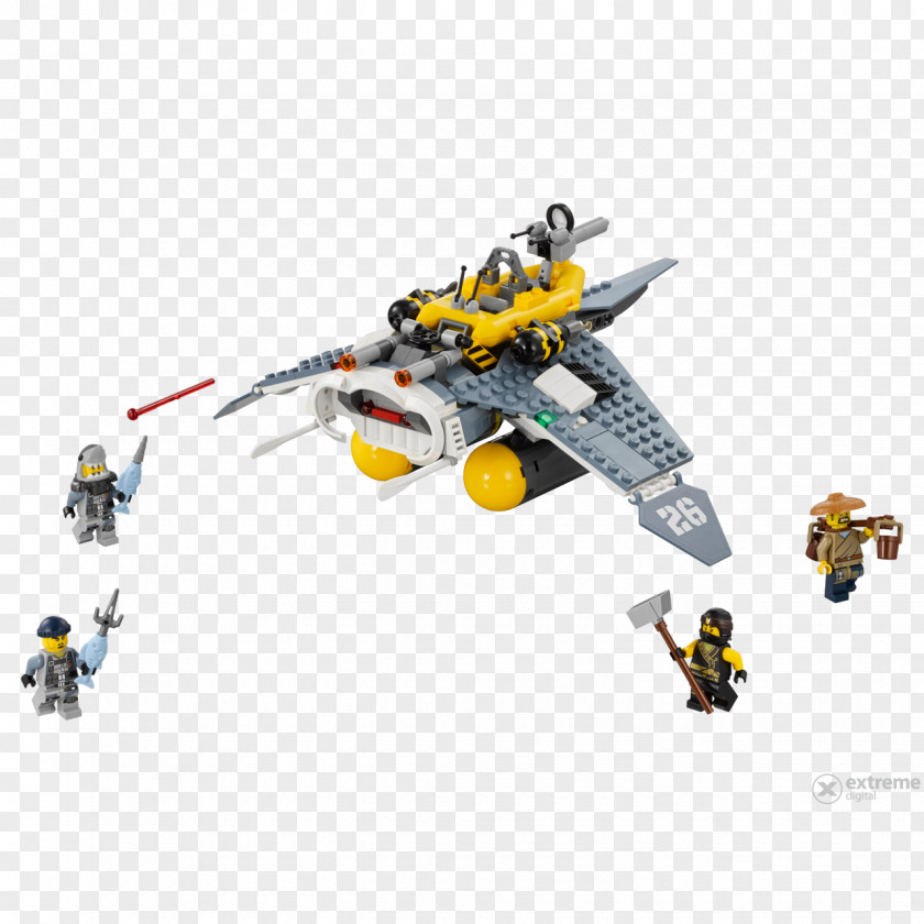Lego Ninjago LEGO 70609 THE NINJAGO MOVIE Manta Ray Bomber Minifigure Toy PNG
