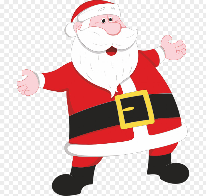 Santa Claus Christmas Clip Art PNG