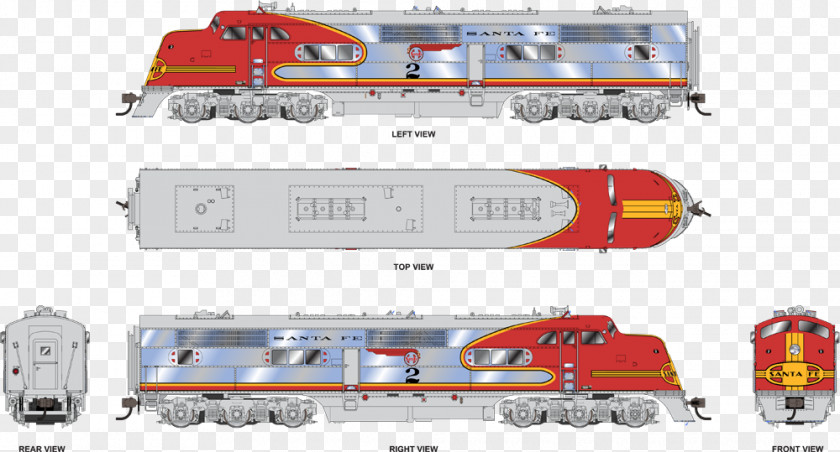 Train Rail Transport EMC E1 Locomotive Electro-Motive Diesel PNG