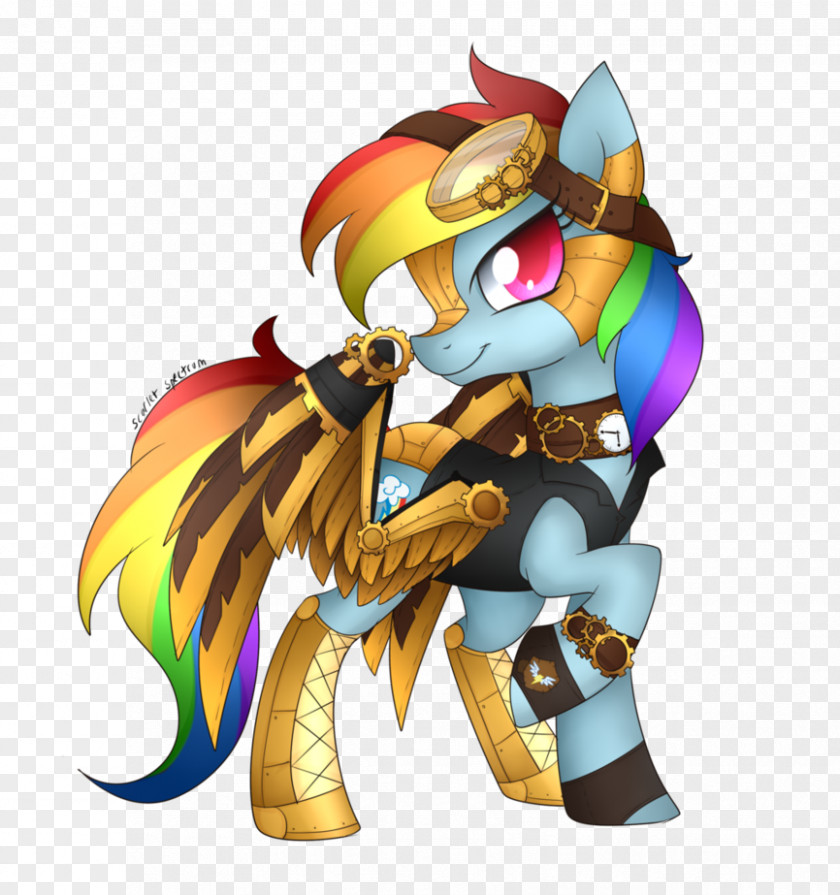 Rainbow Pony Dash Rarity PNG