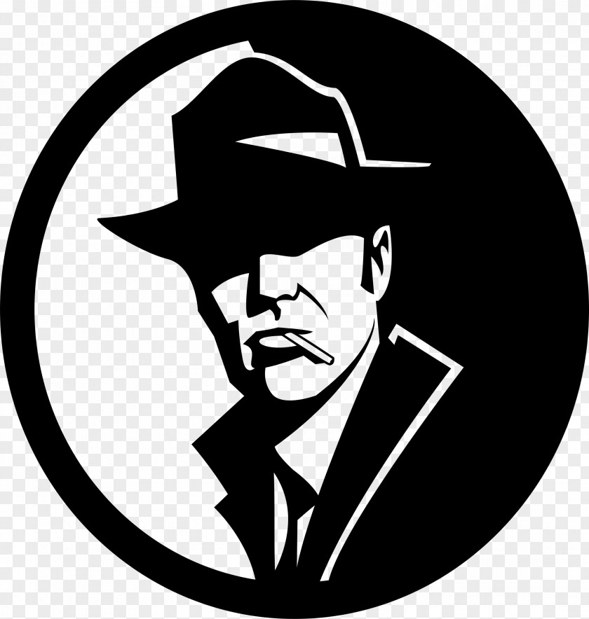 Silhouette Sherlock Holmes Detective Private Investigator Clip Art PNG
