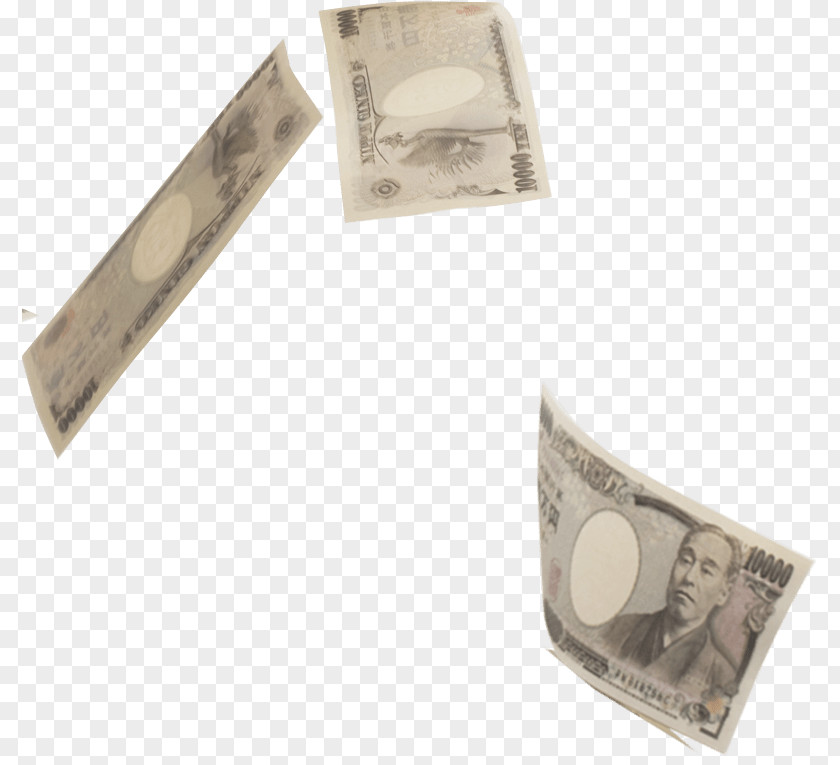 Angle 10,000 Yen Note Japanese PNG