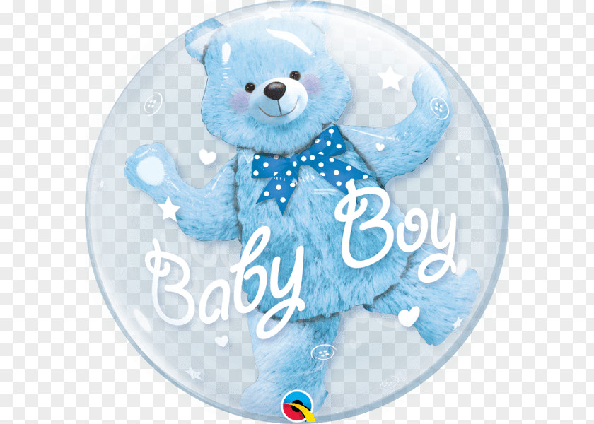 Balloon Bear Baby Shower Party Birthday PNG
