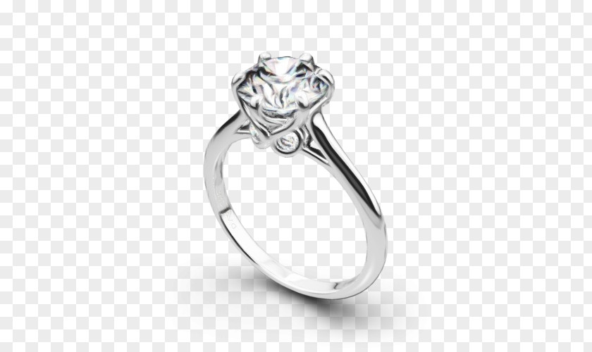 Gemstone Wedding Ring PNG